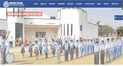 Desktop Screenshot of modernschoolgzb.com